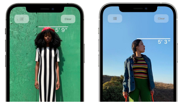昌洒镇苹果服务网点分享通过iPhone激光雷达测量身高方法教程 